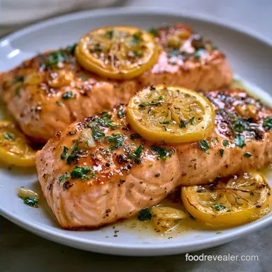 Healthy Olive Oil Baked Salmon - 15 Min