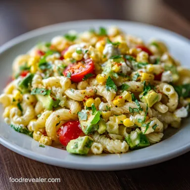 Healthy Street Corn Pasta Salad in 30 Minutes