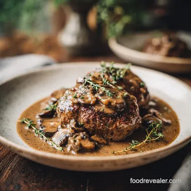 Salisbury Steak with Mushroom Gravy in 40 Minutes