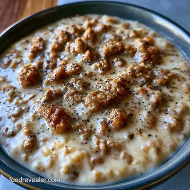 Homemade Sausage Gravy in 20 Minutes Recipe Card