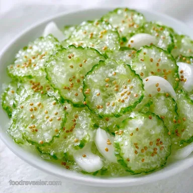 Sweet Cucumber Pickles in 40 Minutes