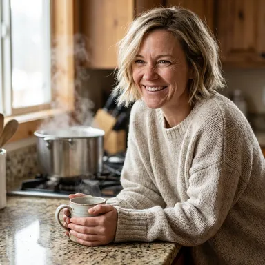 Photo of Katherine O Malley - Classic Comfort Food Soups & Stress-Free Family Dinners