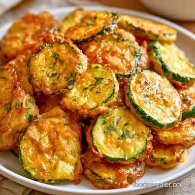 Korean Fried Zucchini in 20 Minutes