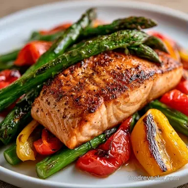 Lemon Pepper Salmon for 4 Servings Recipe Card