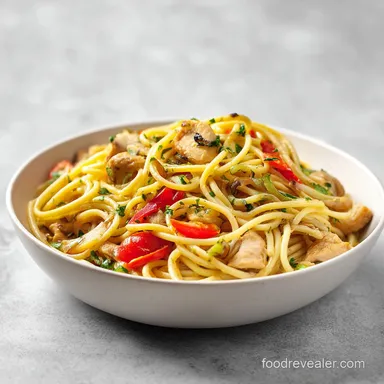 Million Dollar Chicken Spaghetti Recipe: Creamy Baked Casserole Recipe Card