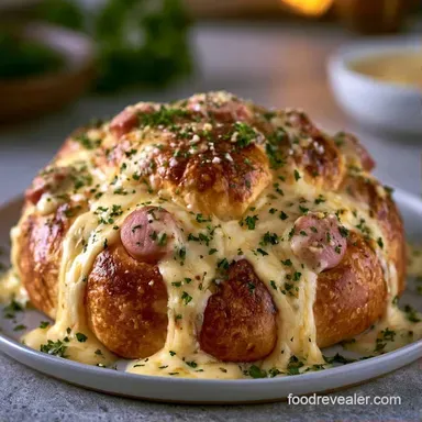 Mini Hot Dog Sliders with Hawaiian Rolls Recipe Card