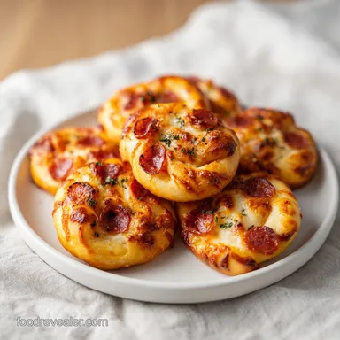 Mini Pizza Bites Pretzels in 27 Minutes
