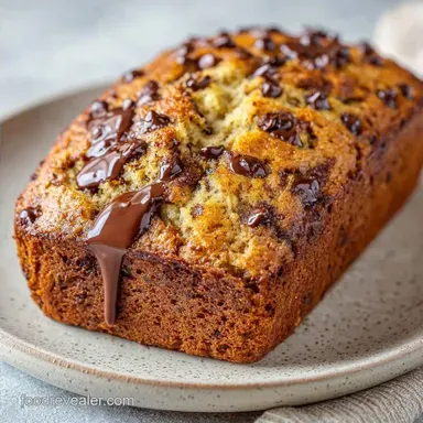 Chocolate Chip Banana Bread: Velvety