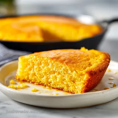 Moist Cornbread Recipe: 40 Minute Bake Recipe Card