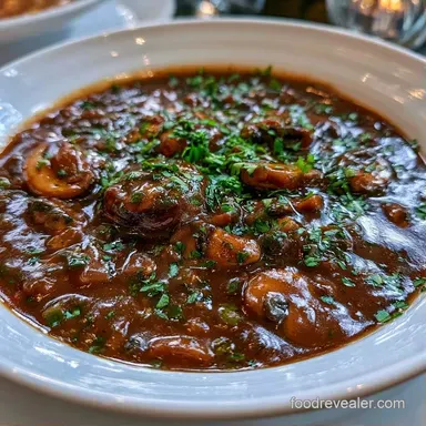 Mushroom Gravy Vegetarian in 40 Minutes Recipe Card
