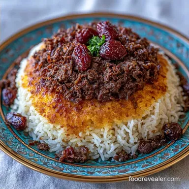 Persian Lentil Rice for 6 Servings