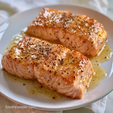 Quick Baked Salmon Recipe with Lemon