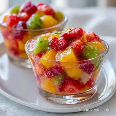 Rainbow Fruit Salad Cups in 15 Minutes Recipe Card