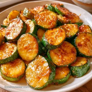 Saut&eacute;ed Zucchini in 15 Minutes Recipe Card