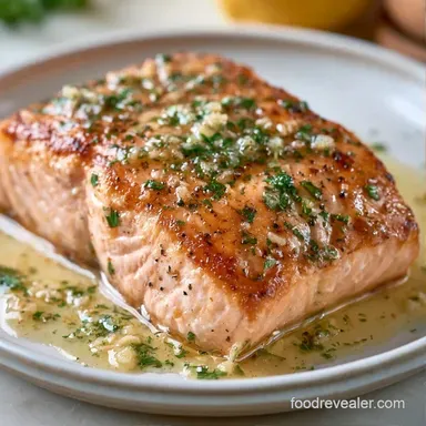 Simple Herb Roasted Salmon in 30 Minutes Recipe Card