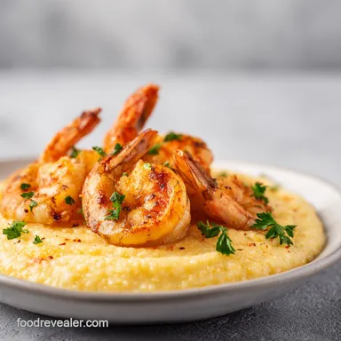 Southern Shrimp and Grits for 4 Servings