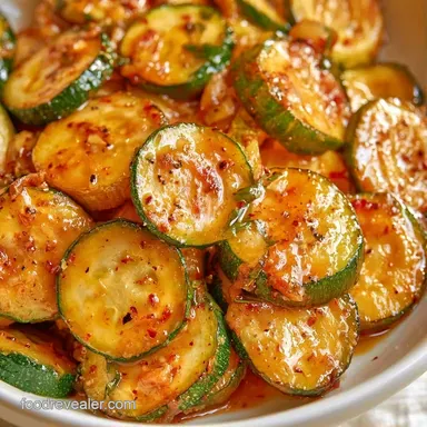 Spicy Asian Zucchini in 15 Minutes Recipe Card