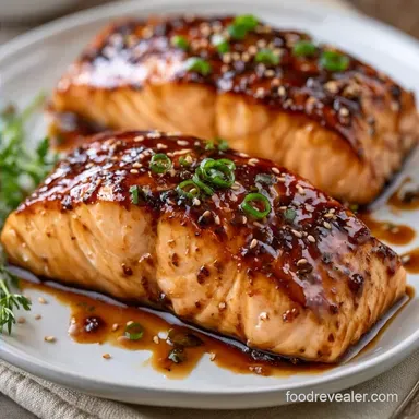 Sweet Brown Sugar Baked Salmon for 4