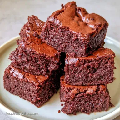 Vegan Gluten Free Brownies Dates: 30 Min Recipe Card