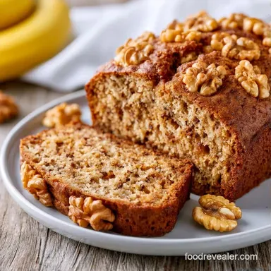 Walnut Banana Bread Recipe: Tender Crumb Recipe Card