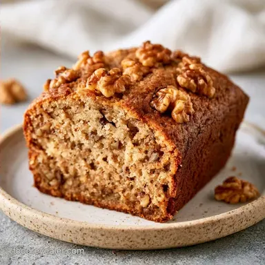 Walnut Banana Bread Recipe: Tender Crumb