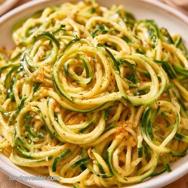Zucchini Squash Noodles in 25 Minutes Recipe Card