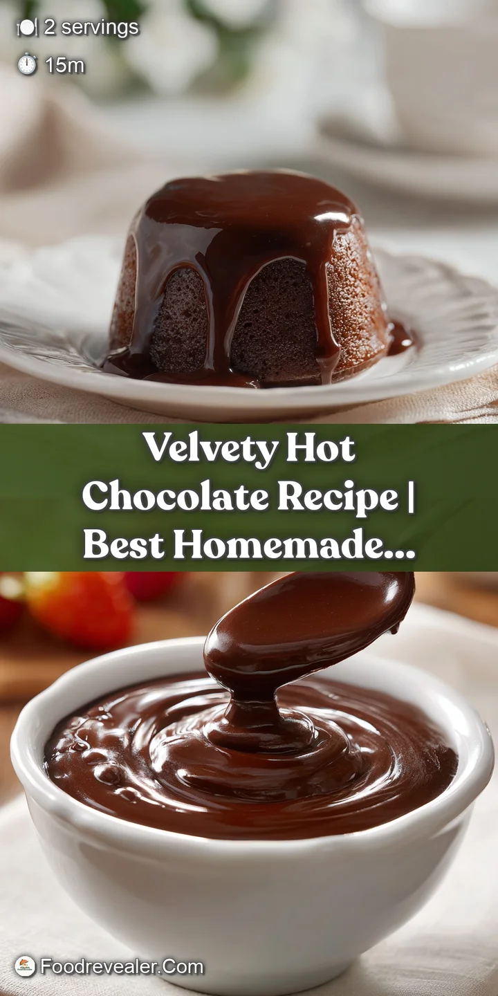 Close-up of velvety smooth hot chocolate in a clear glass mug, with melted marshmallows peeking through the warm, dark liq...