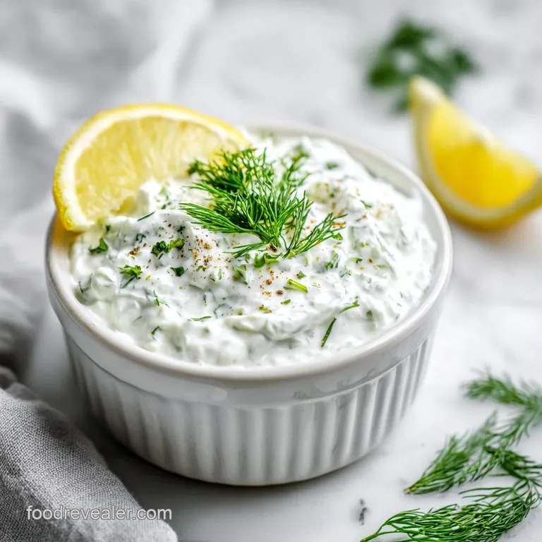 Tzatziki Sauce: Authentic and Creamy