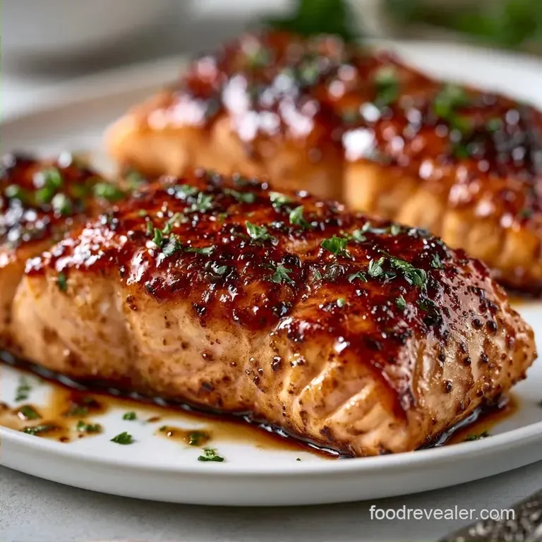 Baked Salmon Brown Sugar Crust in 25 Minutes