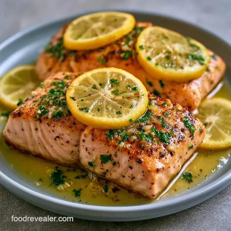 Baked Salmon with Garlic in 20 Minutes