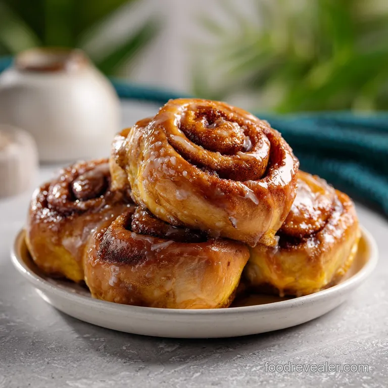 Banana Bread Cinnamon Rolls: Fluffy and Caramelized