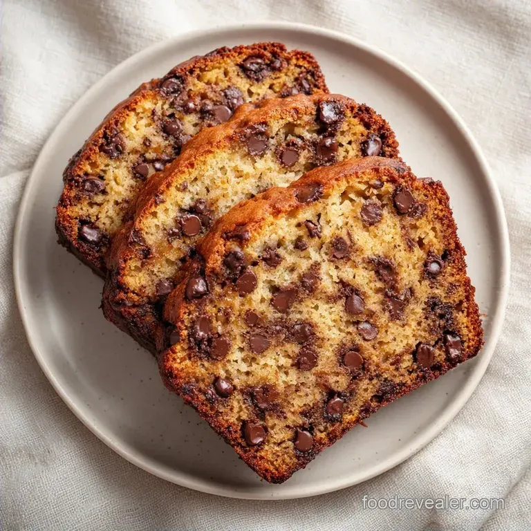 Banana Chocolate Chip Loaf: Moist and Velvety