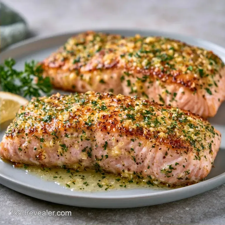 Best Oven Baked Salmon with Garlic Butter