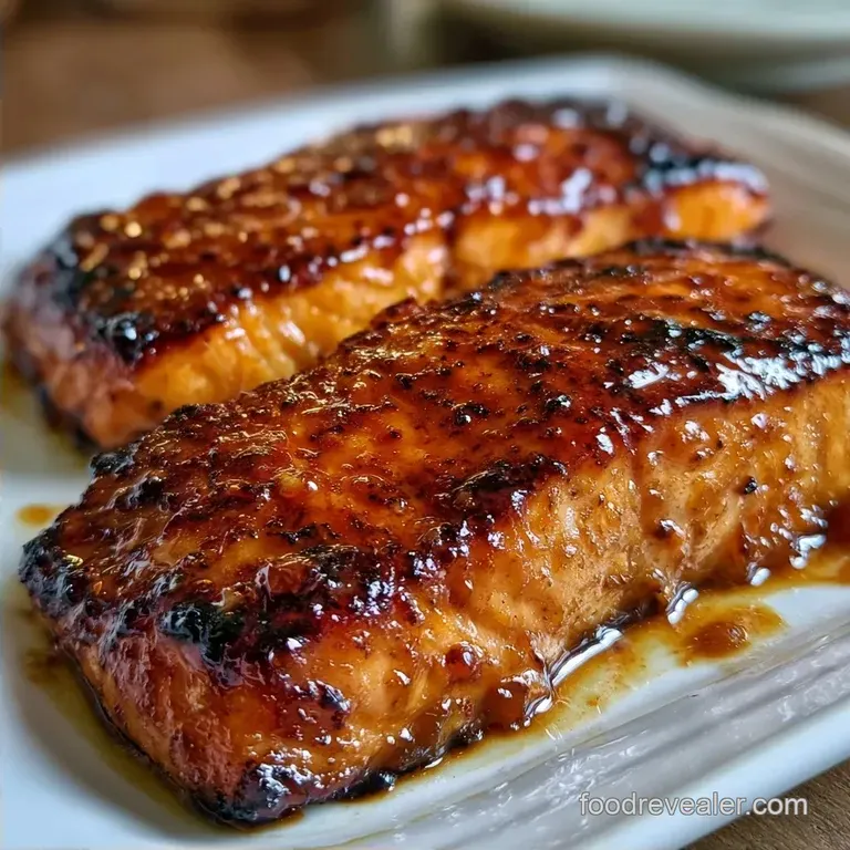 Quick-Charred Brown Sugar Glazed Salmon