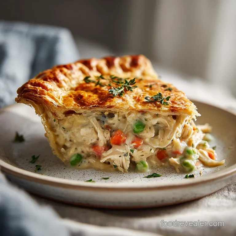 Chicken Pot Pie Casserole: Flaky and Creamy