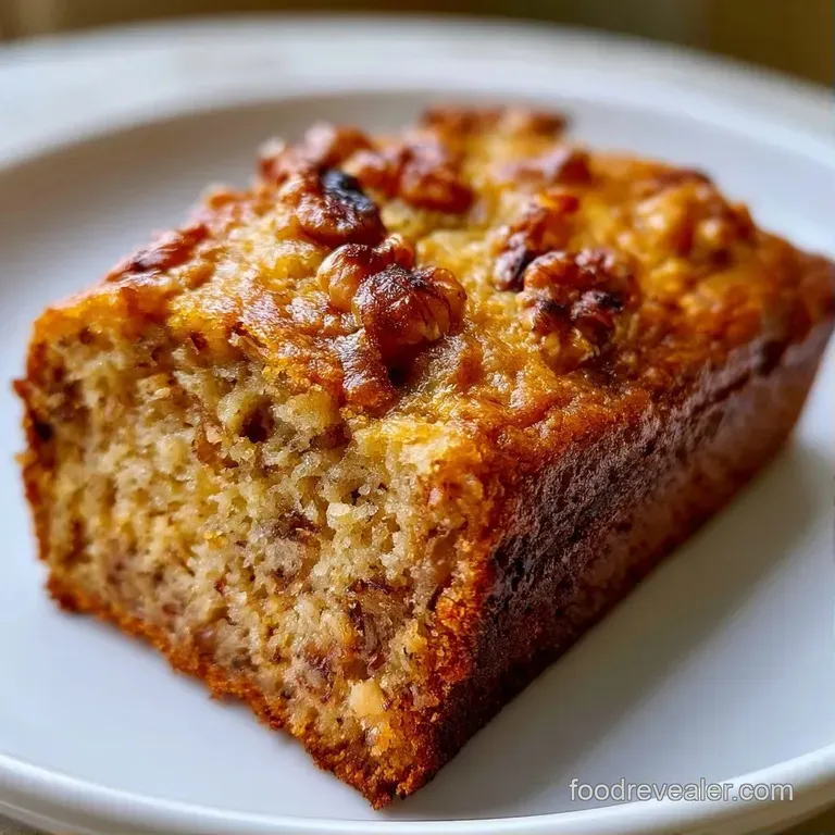 A thick slice of warm, golden loaf topped with a pat of melting butter on a clean white ceramic plate.