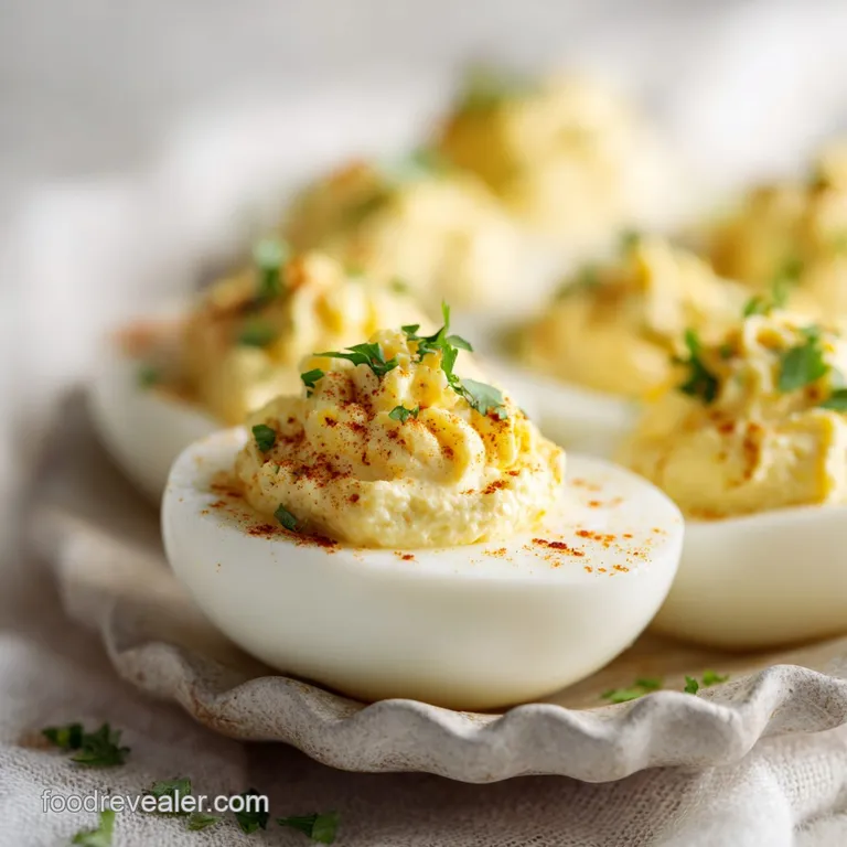 Deviled Eggs: Silky and Tangy