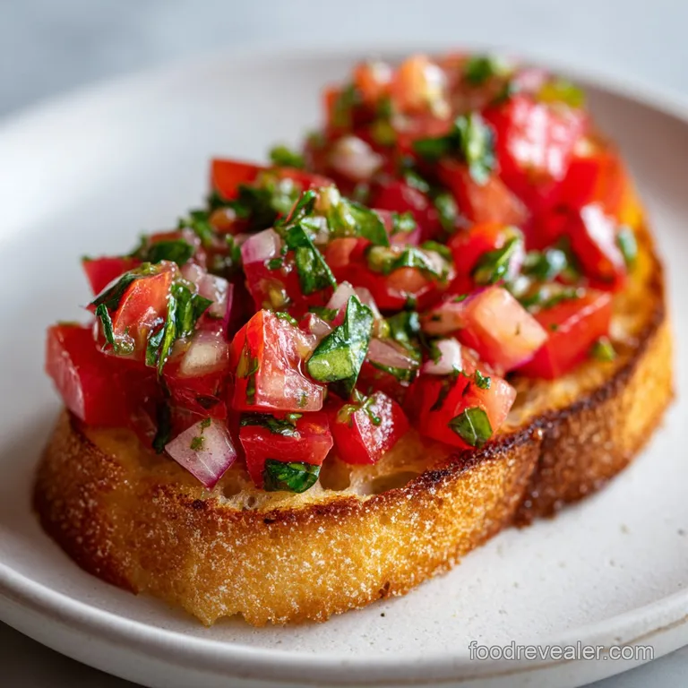 Classic Bruschetta: Fresh and Crispy