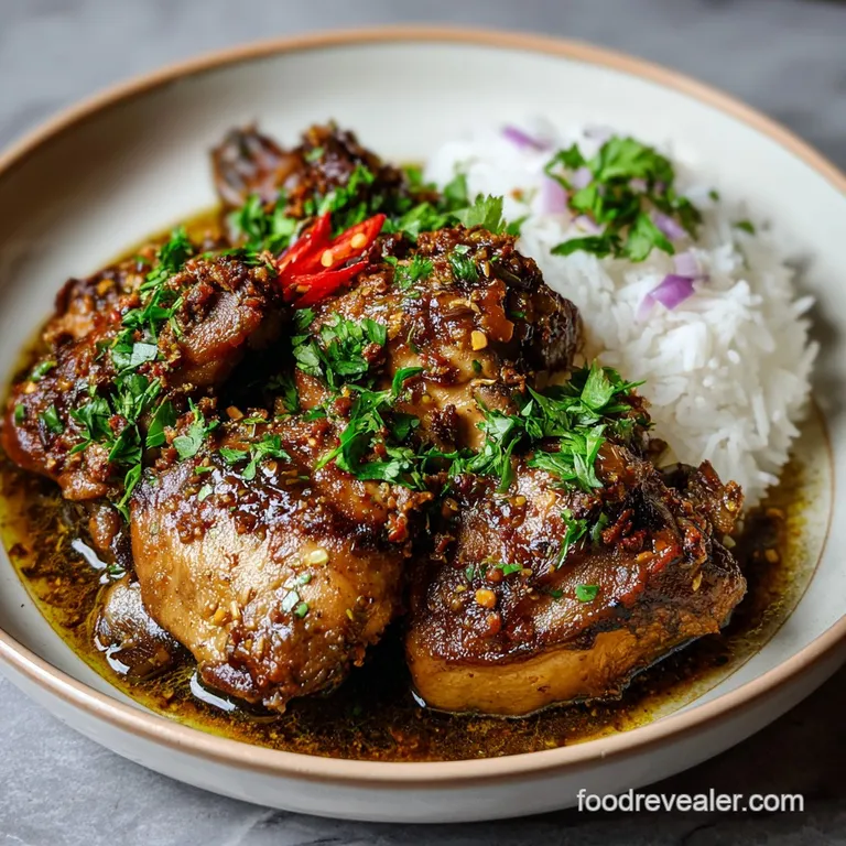 Creamy Chicken Adobo: Velvety Filipino Classic