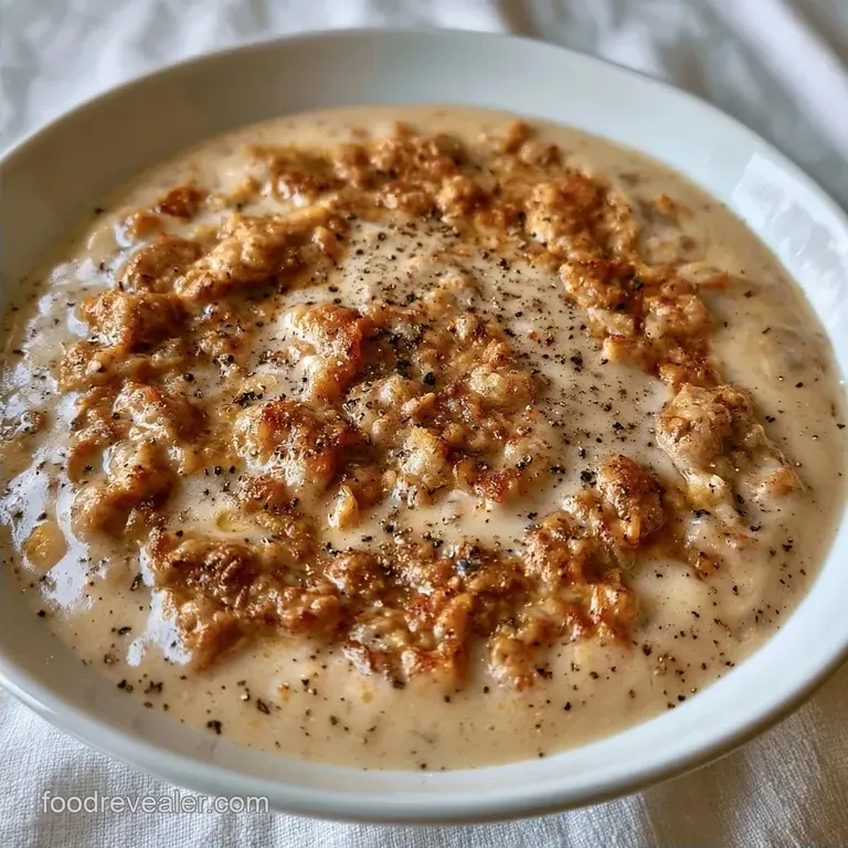 Chicken Sausage Gravy in 25 Minutes