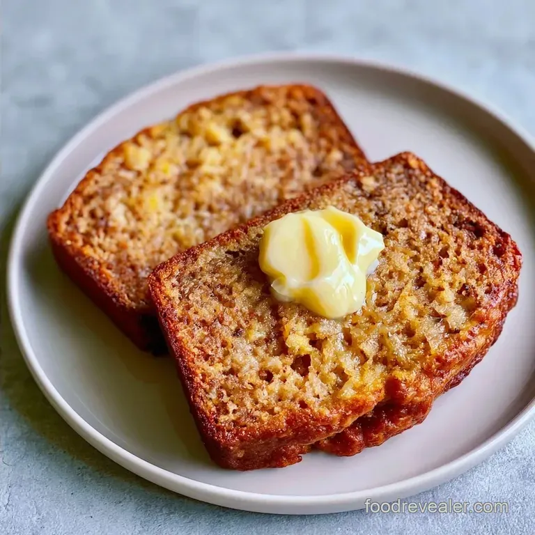 Easy Moist Banana Bread: Velvety Crumb