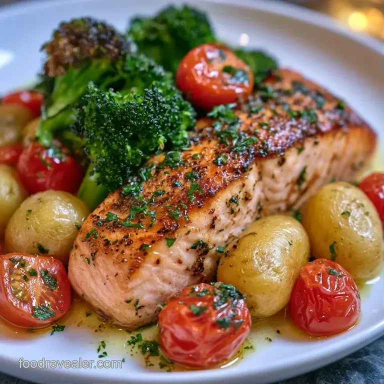 Seared pink salmon fillet paired with vibrant green asparagus and a fresh lemon slice on a white ceramic plate.