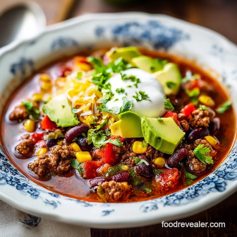 Easy Taco Soup: Hearty and 30-Minute