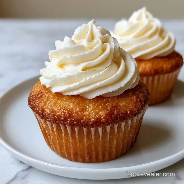 Fluffy Easy Vanilla Cupcakes