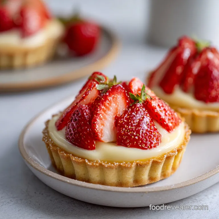 French Strawberry Tart: Buttery and Silky