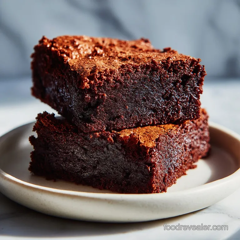 Fudgy Sourdough Discard Brownies