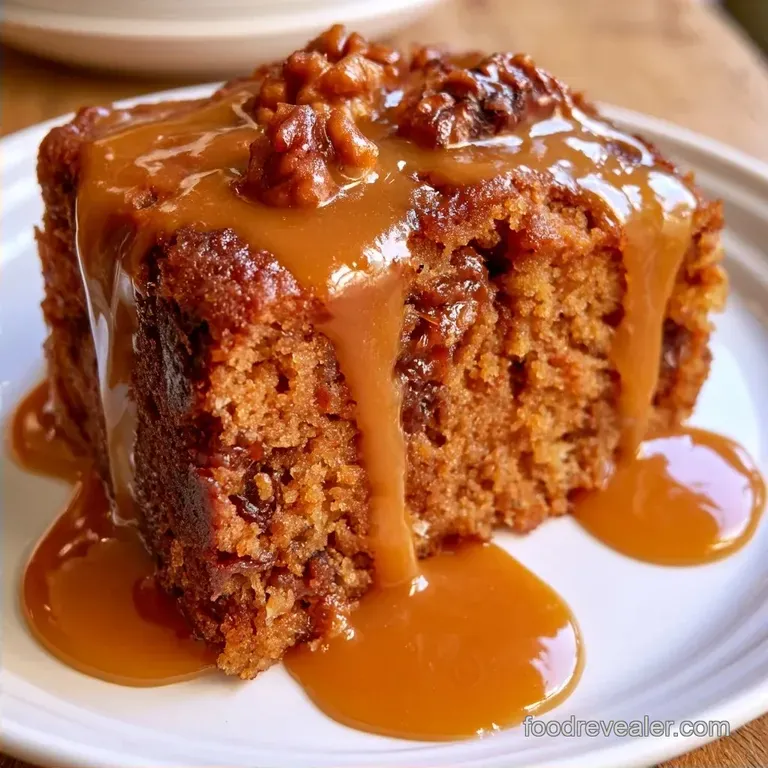 Gluten Free Sticky Toffee Pudding with Dates