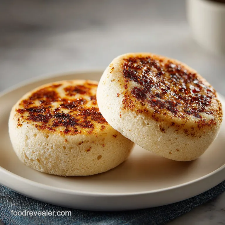 English Muffins: Crisp and Porous