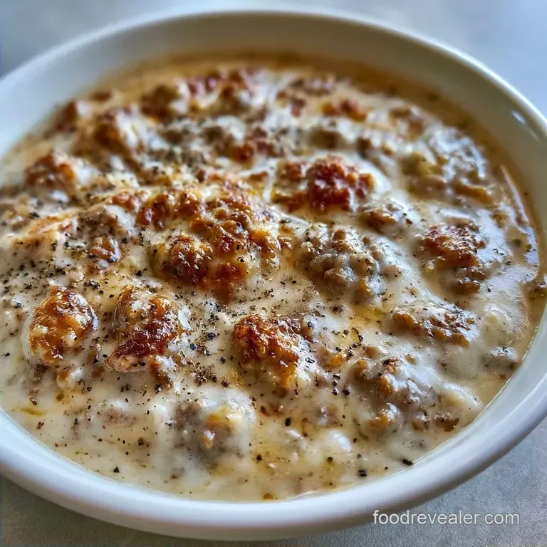 Old Fashioned Southern Sausage Gravy