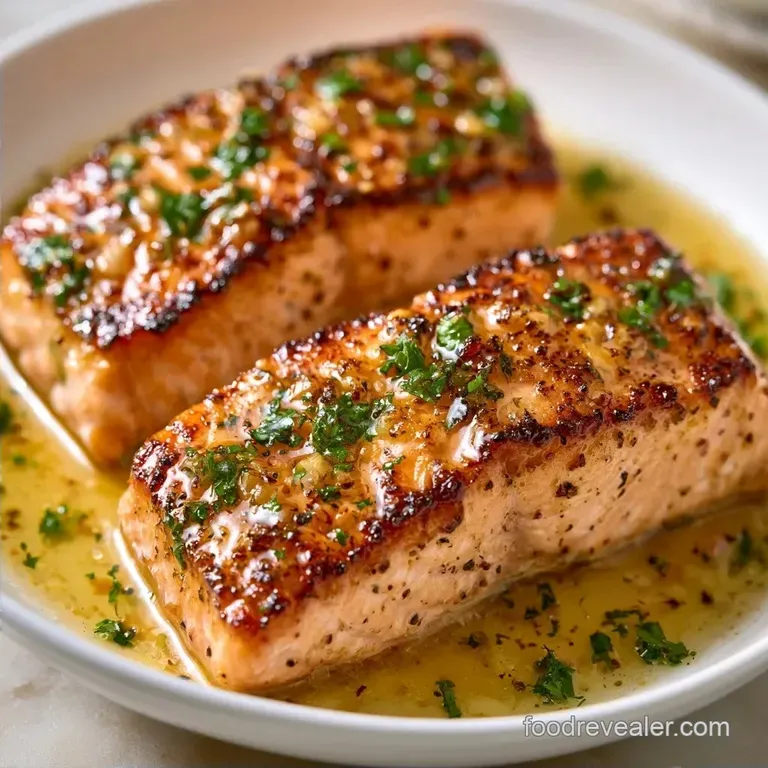 Pan-Seared Honey Garlic Butter Salmon